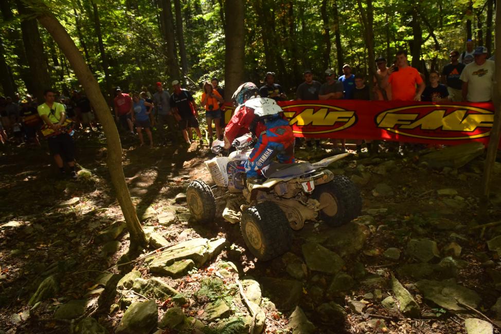 Walker Fowler earned his tenth win of the season at the Mountaineer Run GNCC.