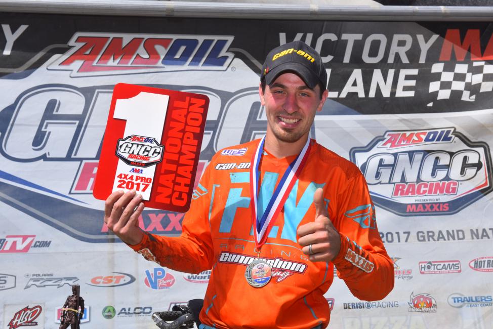 Kevin Cunningham wrapped up his second consecutive 4x4 Pro National Championship.
