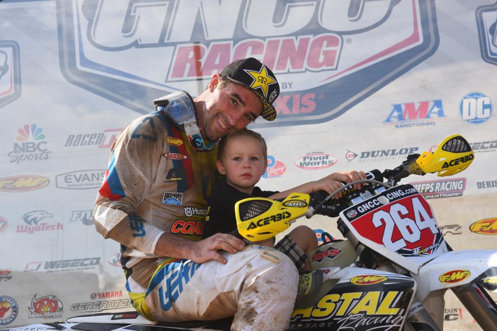 Husqvarna supported rider, Ryan Sipes claims his first GNCC round win.