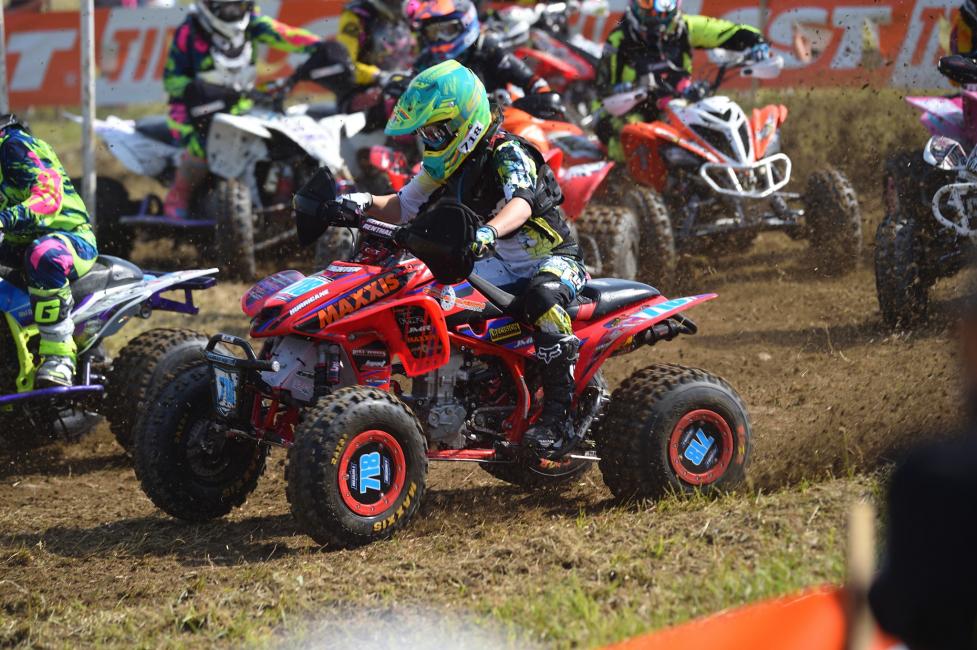 With two rounds remaining, Hannah sits 10 points behind the Women Amateur leader. 