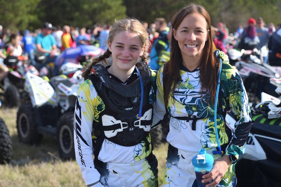 Hannah Hunter looks up to multiple women in the WXC class, including her friend Alicia McCormick.