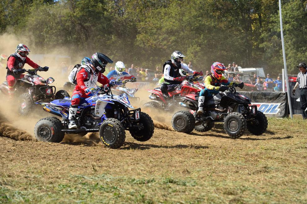 Marty Christofferson snagged the $250 Wiseco Holeshot Award.