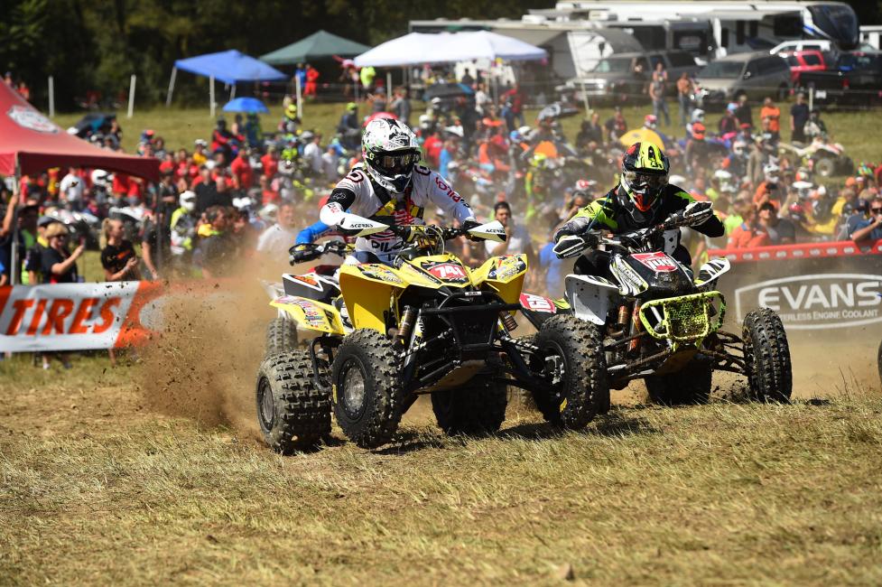 Westley Wolfe jumped out to the early lead at the Mountaineer Run GNCC!
