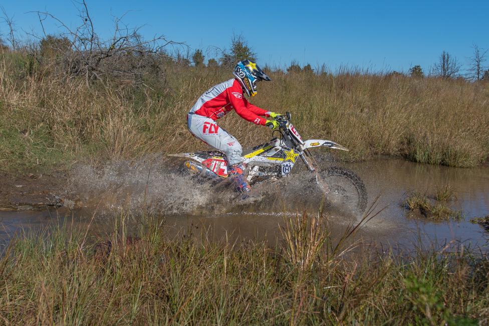 Rockstar Energy Husqvarna Factory Racing's Josh Strang rides consistent to finish 8th in the Pro Class.