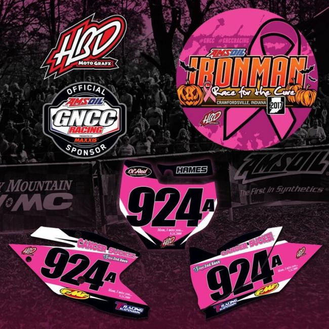 Don't forget your pink numberplates for Ironman!