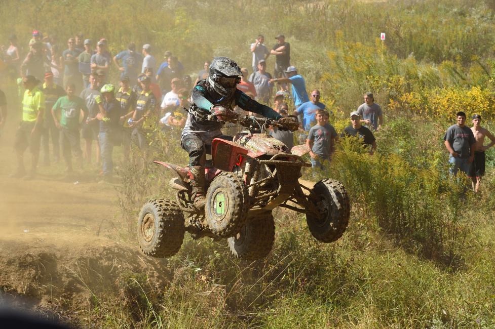 If Hunter Hart wins, Devon Feehan will need to finish on the podium to secure the XC2 Pro-Am championship. 