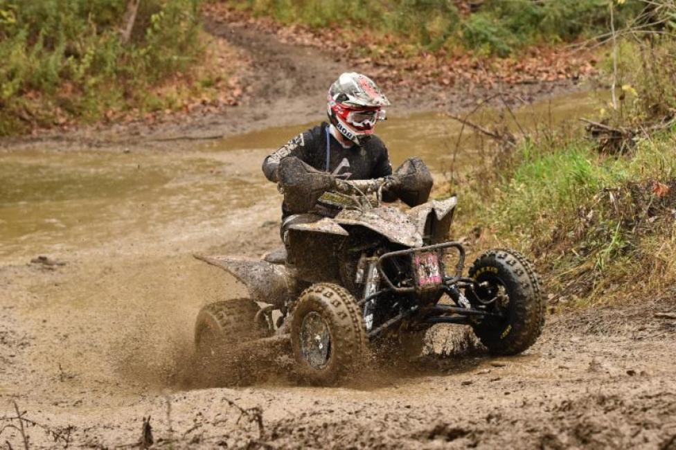 Eli Kiger held the early lead in the College A class.