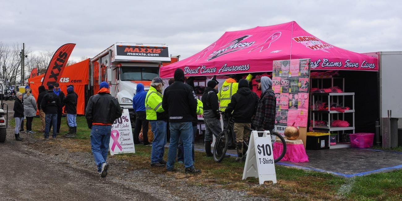 AMSOIL Ironman GNCC Raises Over $11,350 For Breast Cancer Awareness