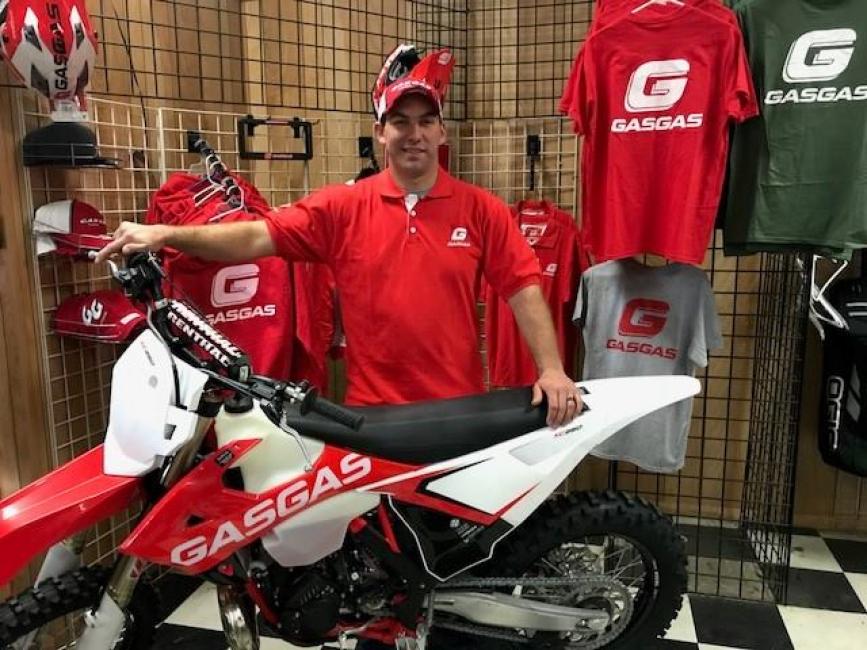 Congrats to Andrew Delong for landing a ride with the Factory GasGas team!