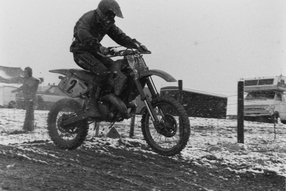 Snow?! Doug Blackwell doesn't mind a little snow!