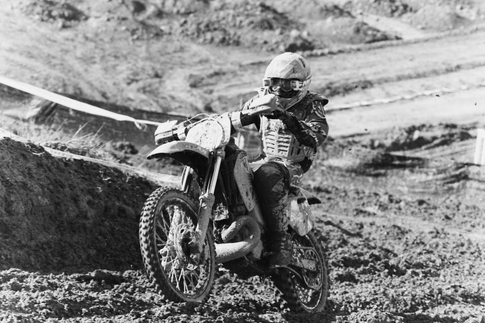 Scott Plessinger was a GNCC great but he also had style on a motocross track. You can see where Aaron gets it!