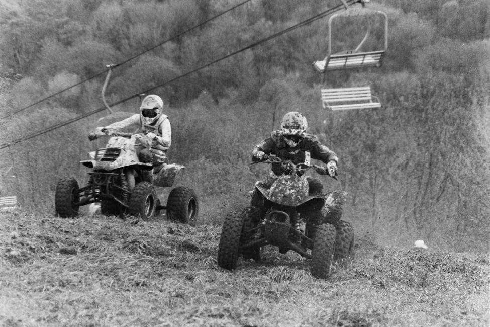 We'll start with some ATV action at the 1988 Winterplace GNCC!