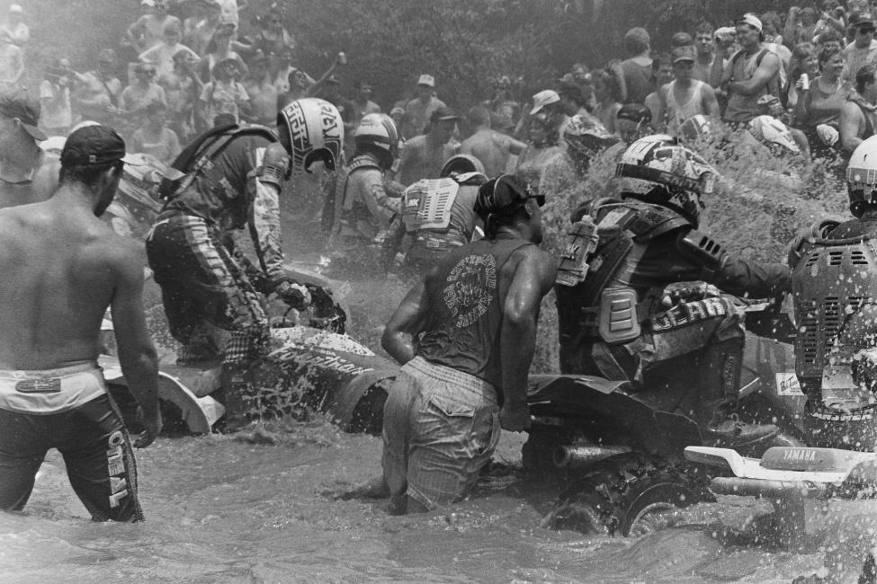 Here's some mud flea action from the 1993 Blackwater 100!