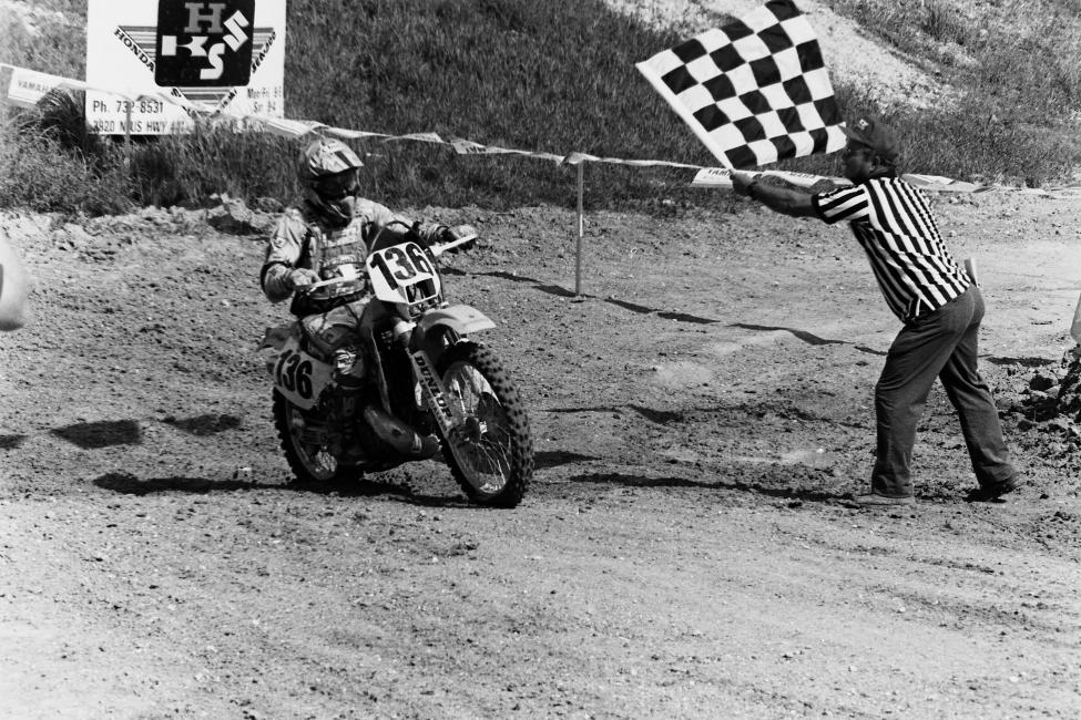 Former 125cc Pro Motocross champ rolls to the win at the 1994 Ocala GNCC!