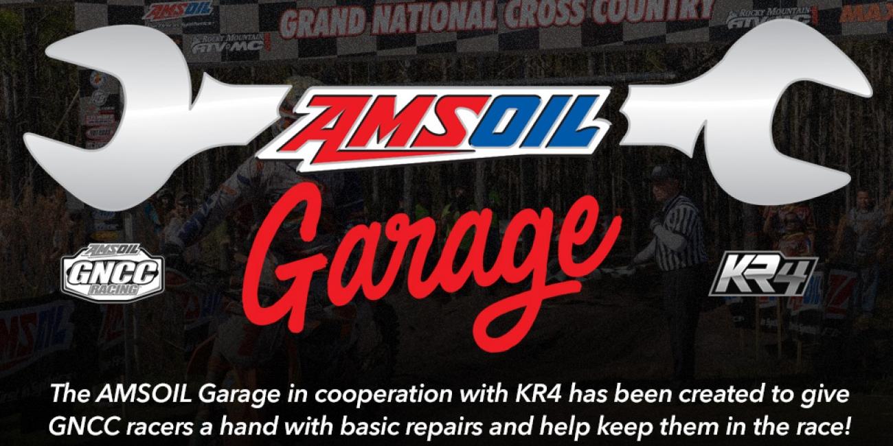 AMSOIL and KR4 Bring Brand-New AMSOIL Garage to GNCC Series - GNCC