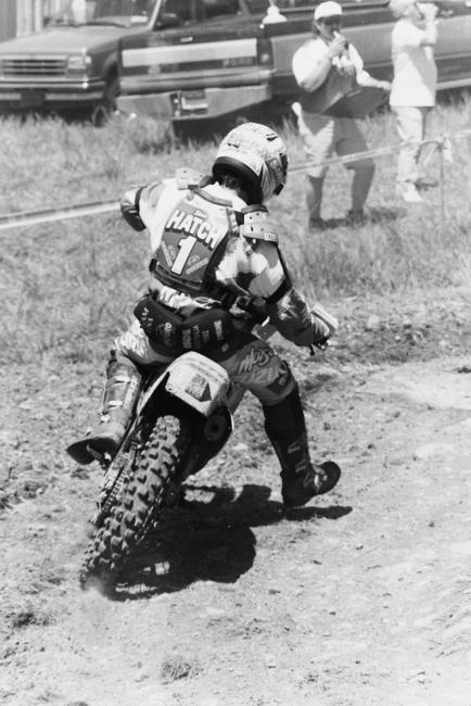 Hatch during the 1995 Boyers GNCC.