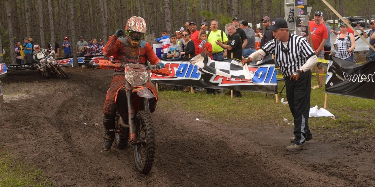 Kailub Russell Makes it Two-in-a-Row at Wild Boar GNCC