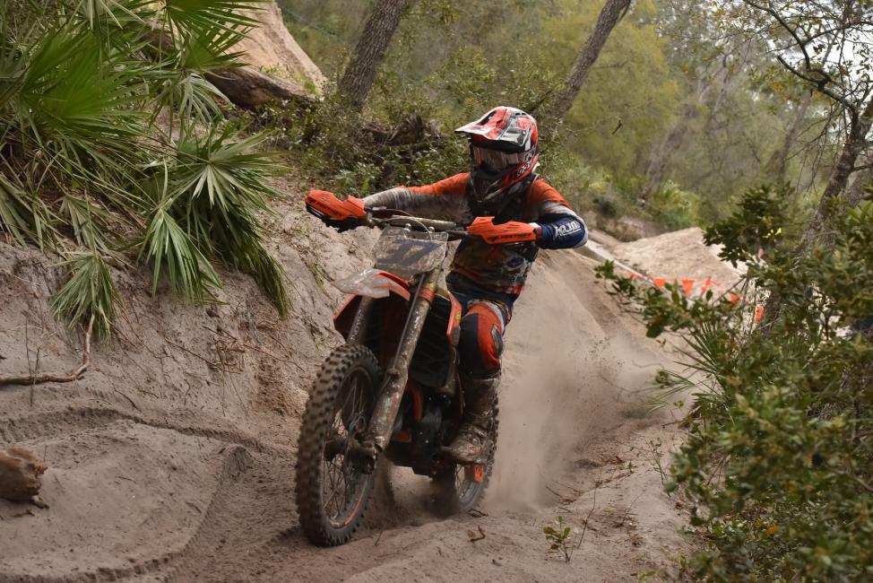 Jesse Ansley took the FMF XC3 125 Pro-Am win in his home state of  Florida this past weekend.