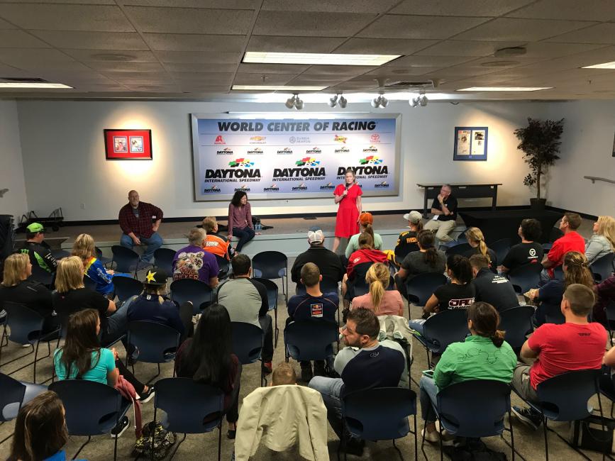 The Women In Racing Conference took place at Daytona International Speedway. GNCC riders, Becca Sheets and Traci Pickens shared how they got into racing.
