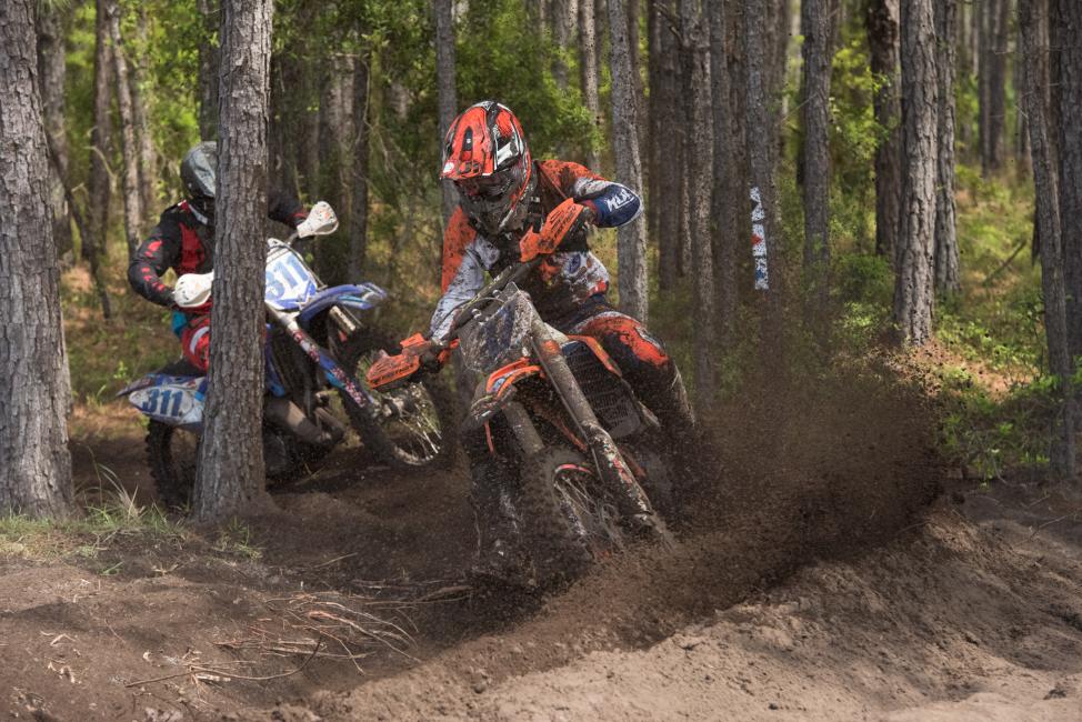 Jesse Ansley is currently third in the points championship for the FMF XC3 125 Pro-Am class.