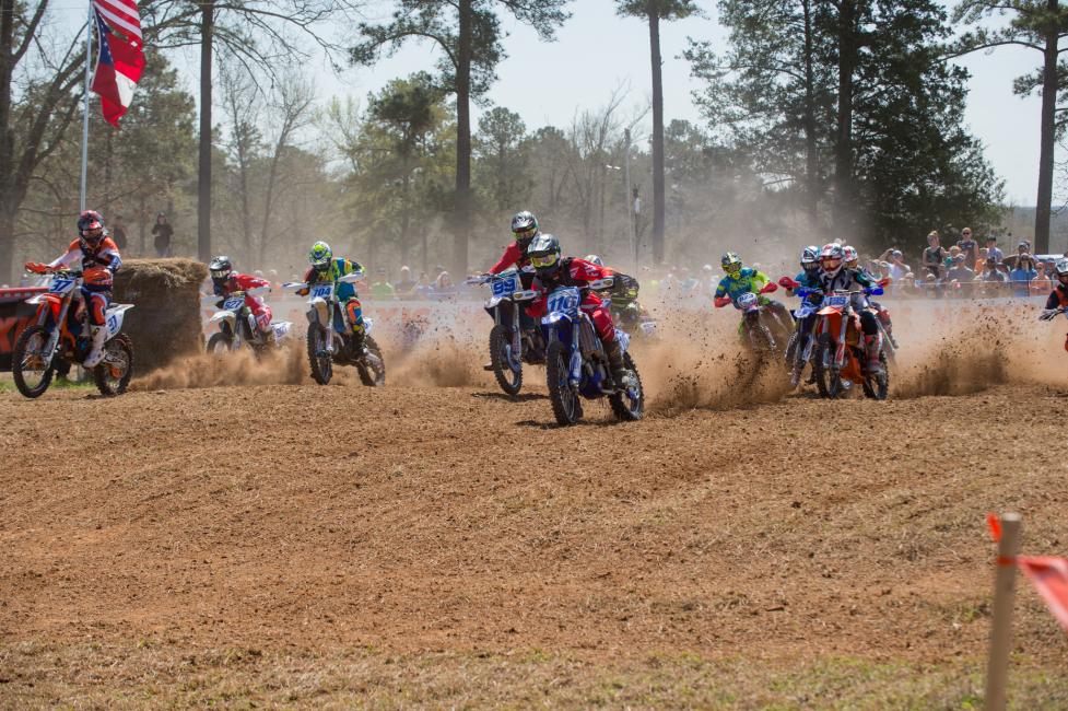 FMF XC3 125 Pro-Am class has seen a different winner each round, who will take home the top honors at Steele Creek?