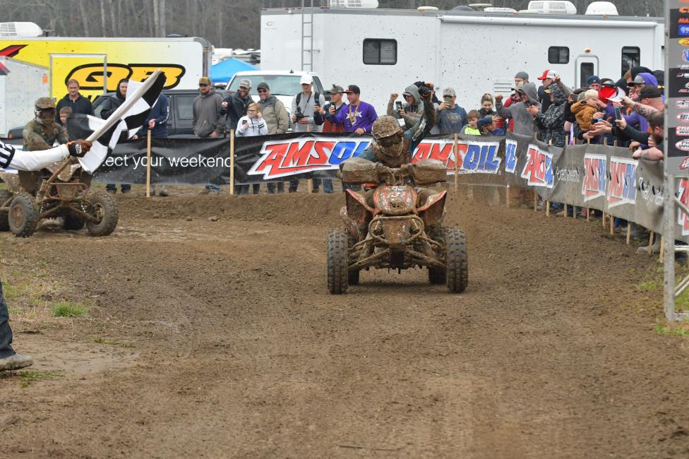 Adam McGill takes home his first win of the season at this weekend's FMF Steele Creek GNCC.