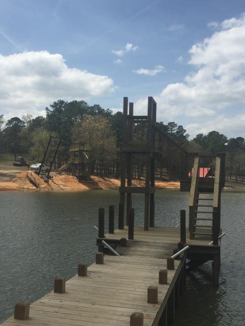 Mr. Henry is at it again, and the Camp Coker Swimming Hole is getting a makeover.