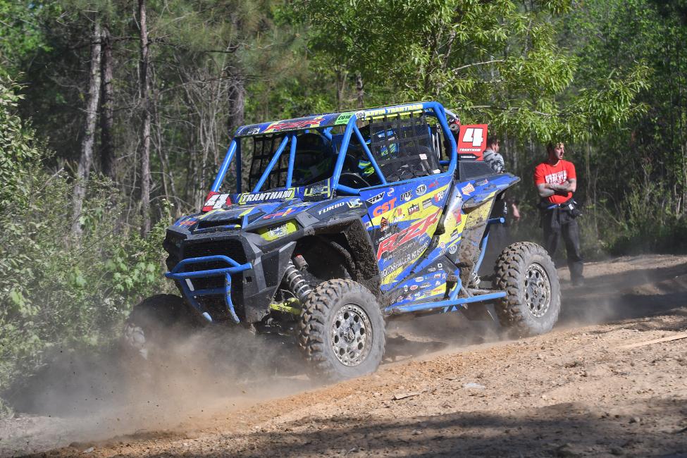After winning round two in his UXC Racing UTV, Trantham holds down the number three position in points.