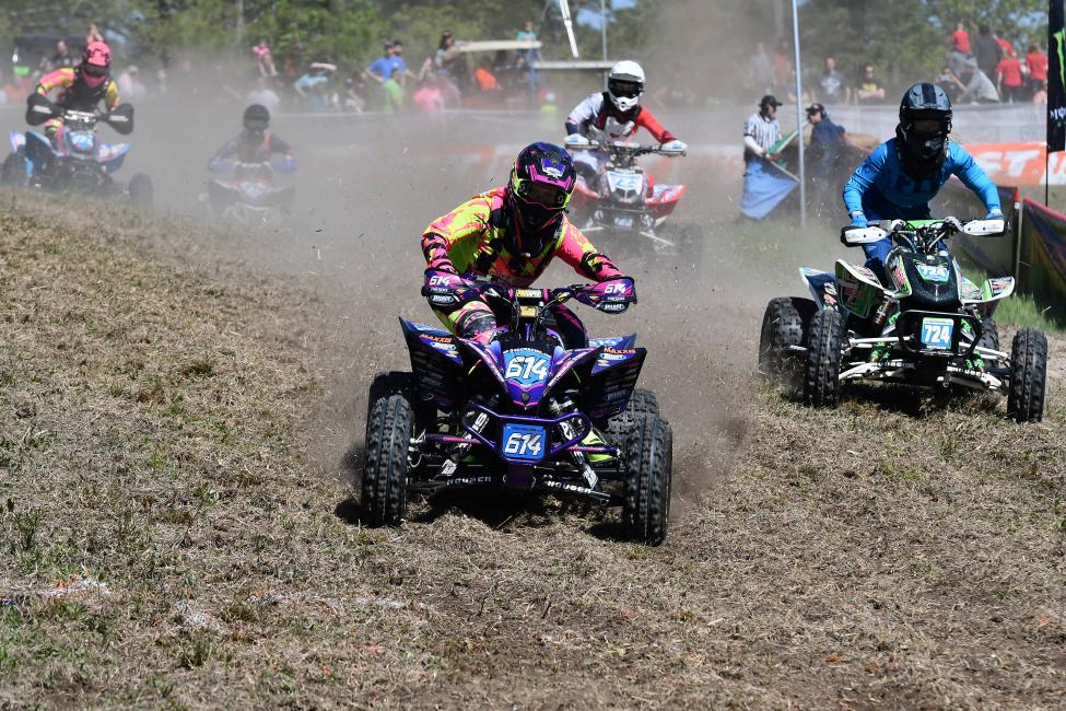 Sadiee Gorrell picked up her second holeshot of the season at the Camp Coker Bullet GNCC.
