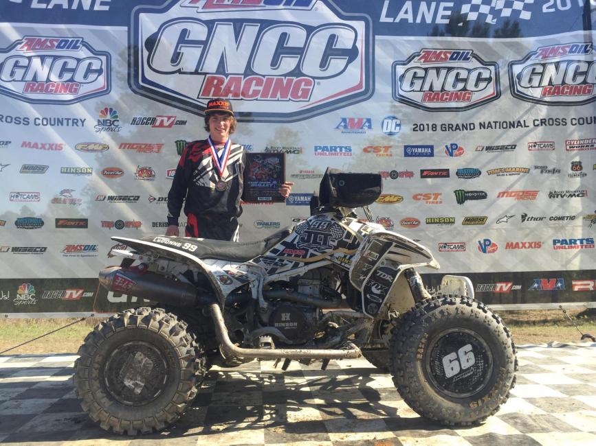 Jeremy received the Badass Award from GNCC last year.