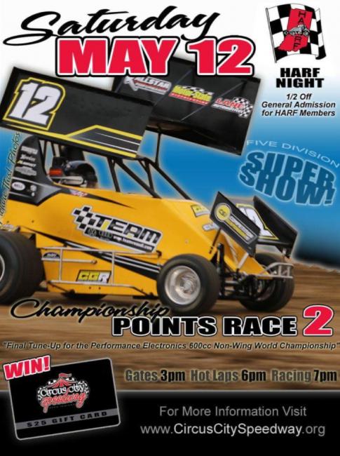Coming to X-Factor and looking for some extra fun Saturday night? Circus City Speedway in Peru, Indiana is offering $4 admission with your GNCC wristband!