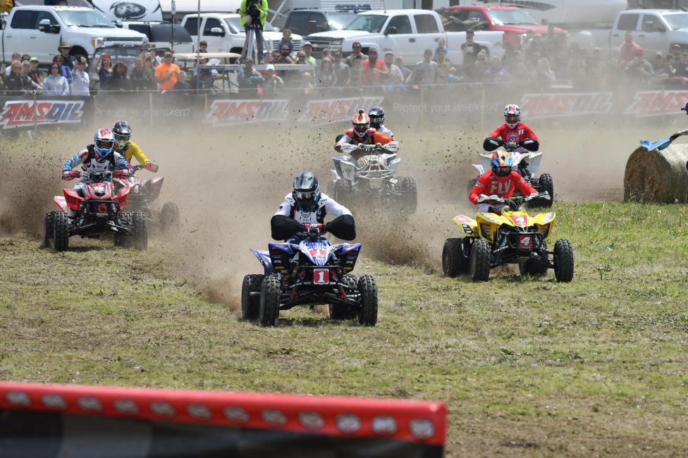 Walker Fowler earned the $250 Wiseco XC1 ATV Holeshot.