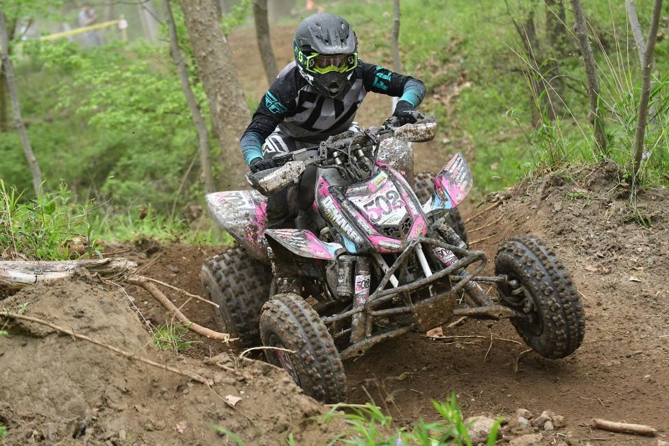 Sadie Welch earned her first WXC podium finish at X-Factor Whitetails GNCC.
