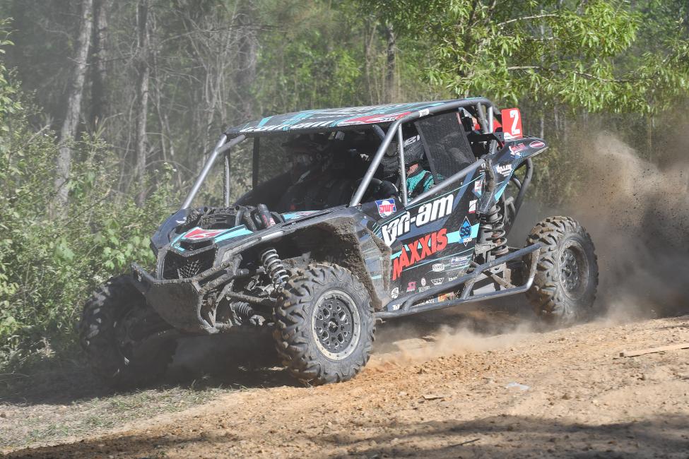 Hunter Miller currently leads the UTV championship points, but has yet to earn an overall win. 