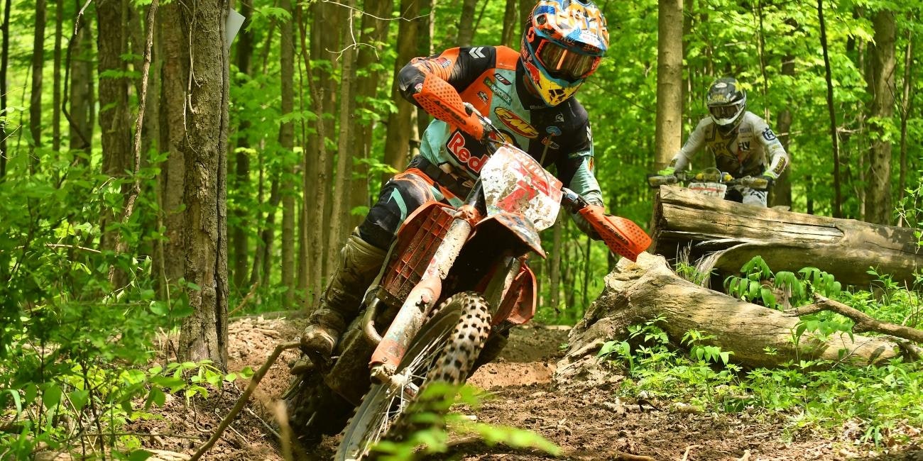 Russell and Duvall Prepare to Battle at The Wiseco John Penton GNCC