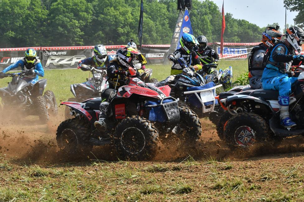 Mickelson currently holds the points lead in the 4x4 A class in GNCC and Pro-Am class in ATVMX.
