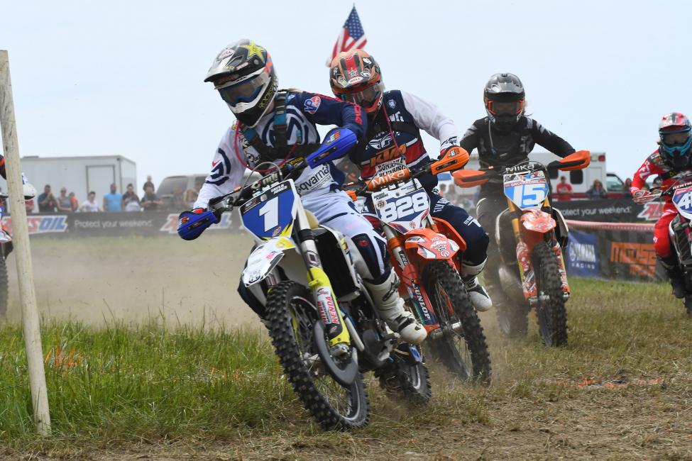 Jones grabbed her first holeshot in New York, but Tricker and the rest of the WXC athletes followed closely.