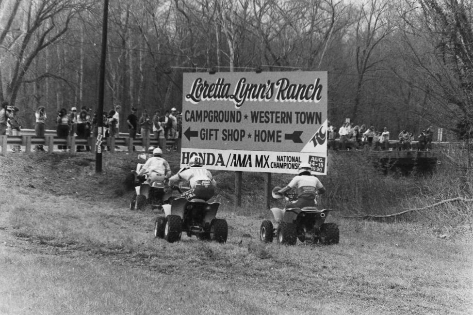 Here's some cool ATV action from 1990. The GNCC event started across the street where the Country Store sits today.