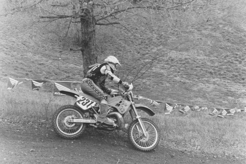 Here's one from 1992 with our buddy Alan Brutto, who works on the GNCC Track Crew these days. Alan has a long history at Loretta Lynn's and actually worked as the Loretta Lynn's Ranch Manager for many years and his son, Anthony, is today's Ranch Manager.