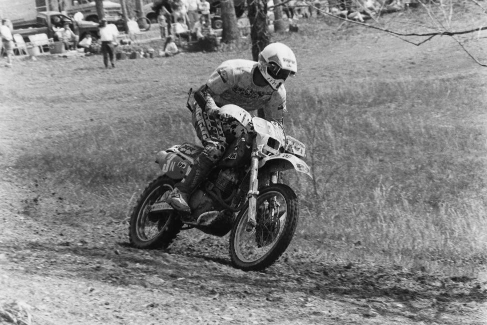 Also from the top of Stage Coach Hill, here's Scott Summers in 1990.