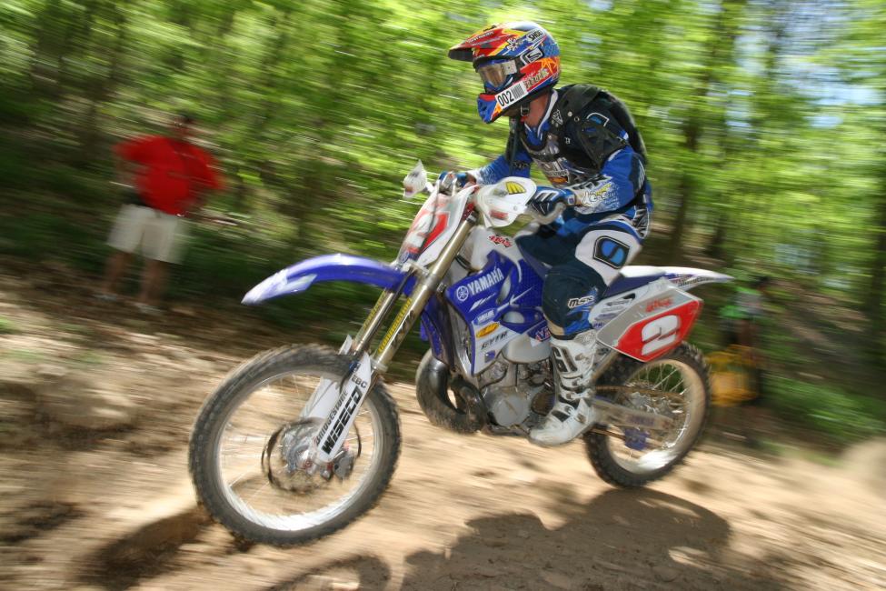 Barry Hawk is the only rider to hold overall wins at Loretta Lynn's on both a bike and a quad. Here he is in 2007.