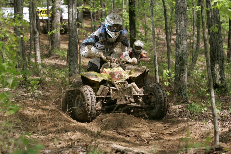 Chris Borich holds five overall wins at Loretta Lynns. Here he is in 2008.