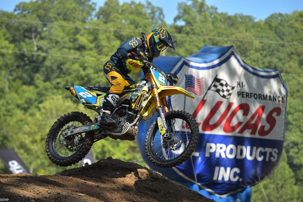 Shelby Rolen earned third overall at the Loretta Lynn WMX round.
