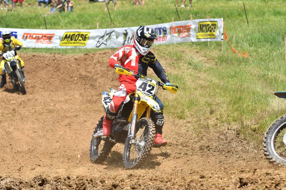 Matusek has earned five Vet A wins thus far in the GNCC season.