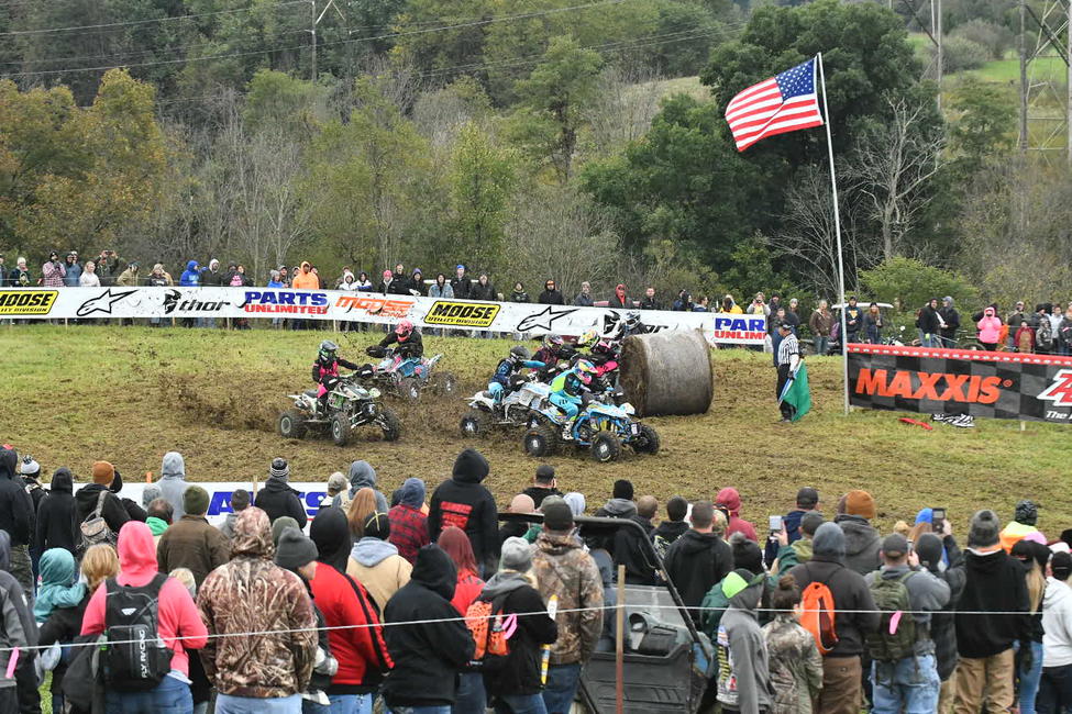 Alicia McCormick grabbed the holeshot Saturday morning.