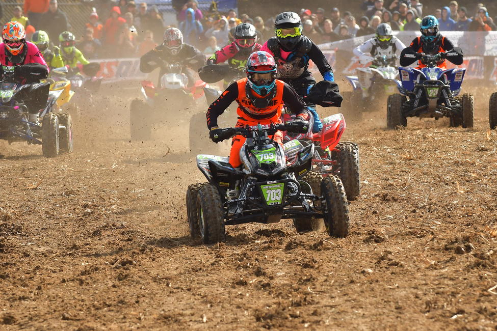 Austin Abney grabbed the XC2 holeshot award, and finished second in the class.
