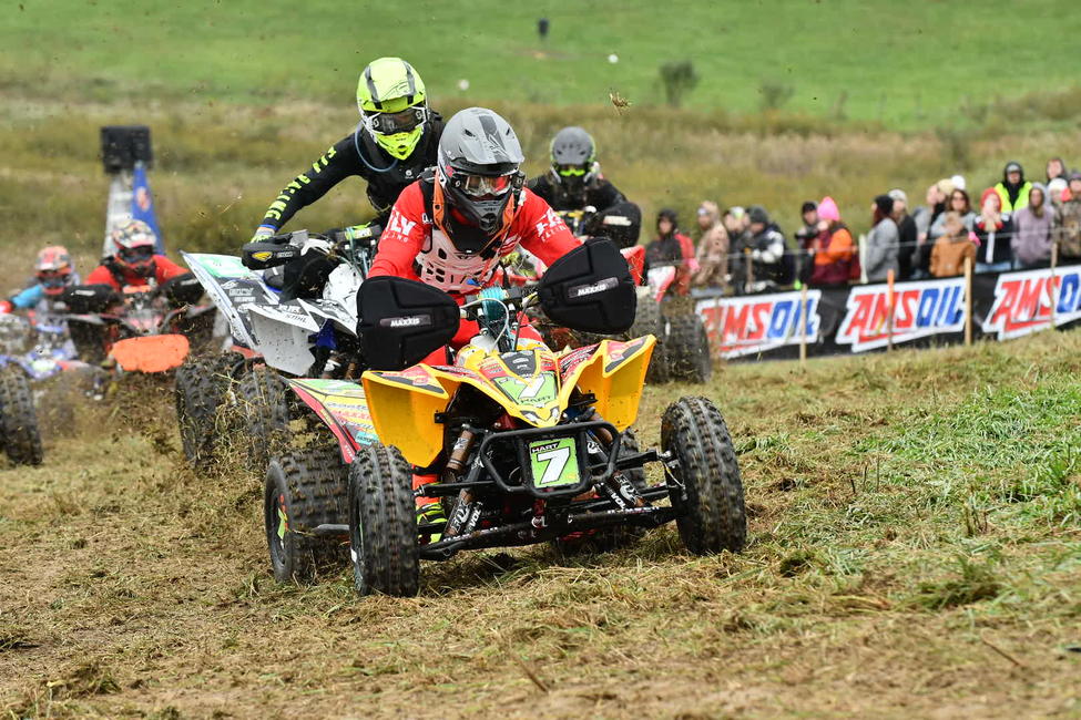 Hunter Hart clinched the XC2 Pro-Am ATV Class Championship at the Powerline Park GNCC.