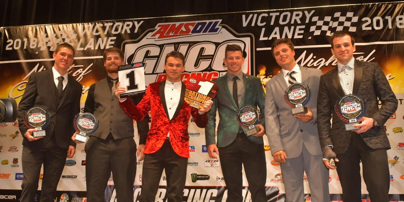 GNCC Racing Recognizes Top Racers and Sponsors at 2018 Awards Banquet
