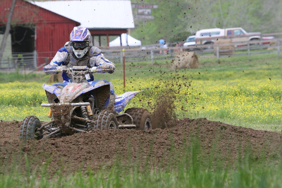 Here's Bill Ballance working his way around the track at the 2007 Loretta Lynn's GNCC.