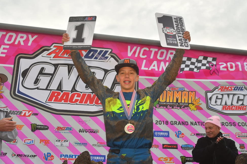 Layne secured his second-straight ATV Youth National Championship in 2018.